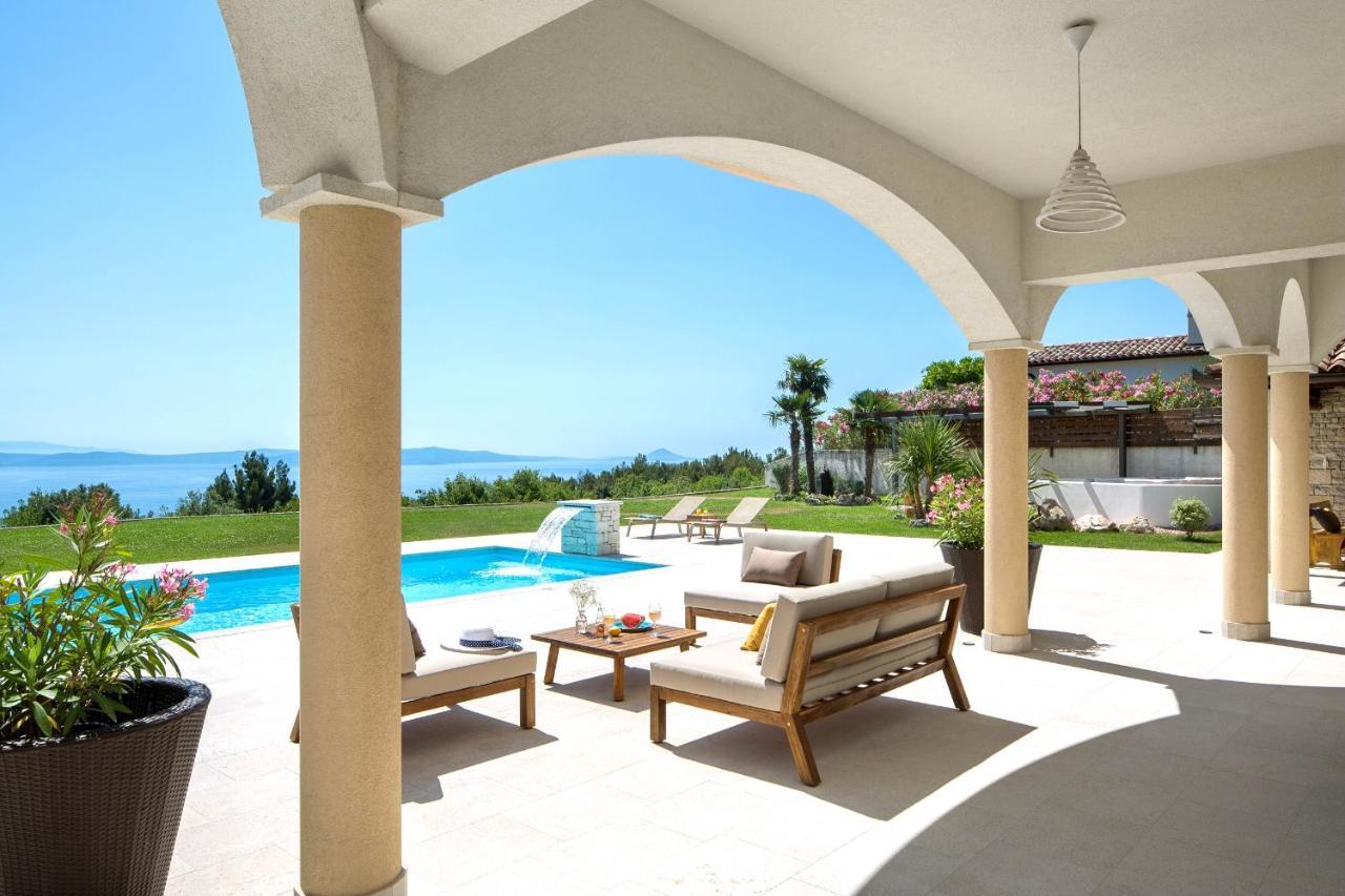 Luxury Panorama Vila With Amazing Seaview In Gondolici 7 Km From Rabac Labin  Exterior foto