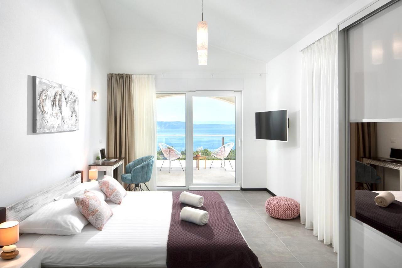 Luxury Panorama Vila With Amazing Seaview In Gondolici 7 Km From Rabac Labin  Exterior foto