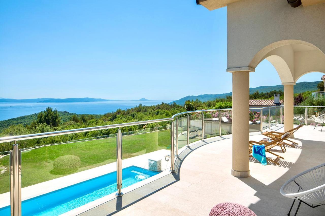 Luxury Panorama Vila With Amazing Seaview In Gondolici 7 Km From Rabac Labin  Exterior foto