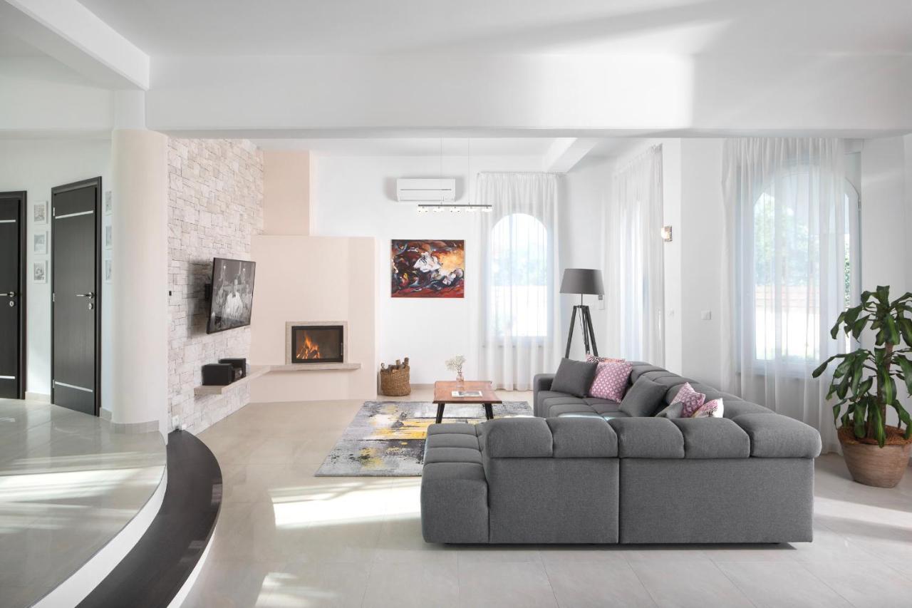 Luxury Panorama Vila With Amazing Seaview In Gondolici 7 Km From Rabac Labin  Exterior foto