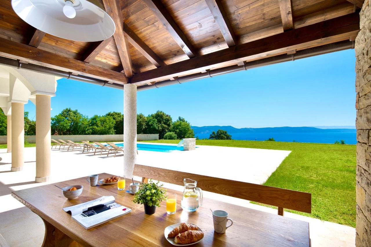 Luxury Panorama Vila With Amazing Seaview In Gondolici 7 Km From Rabac Labin  Exterior foto